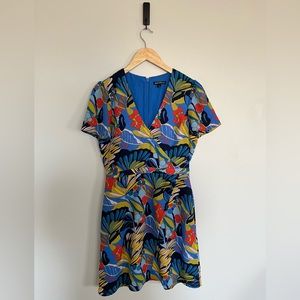 J. Crew Mercantile Tropical Dress